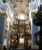 Wnętrze kościoła w Świętej Lipce