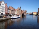 Gdańsk.Motława czerwiec 2011.