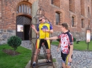 Szlakiem promów na Wiśle 2012.06.08.Na zamku w Gniewie.